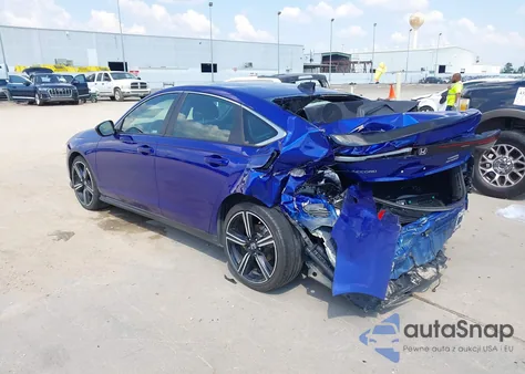 2024 Honda Accord Hybrid Sport из США, поврежденный, VIN 1HGCY2F57RA047457